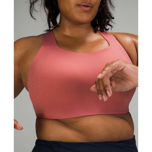 Lululemon AirSupport Bra Women 36C Rose/Pink  High Support Athletic Workout - Picture 3 of 11